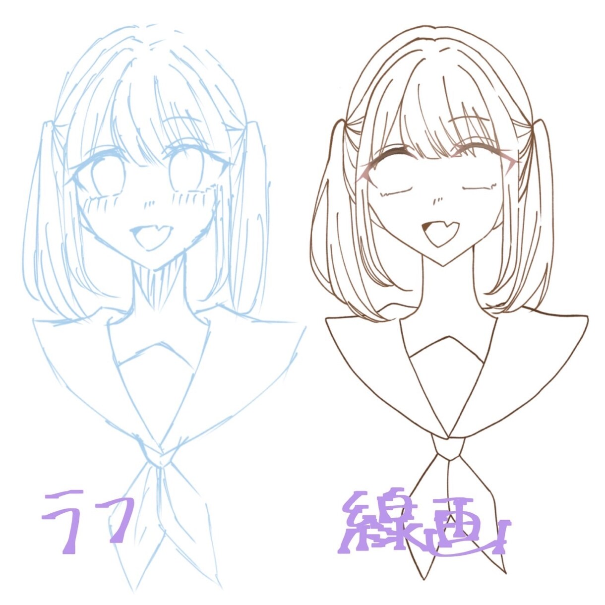 女の子の簡易イラストお描きします キラキラな女の子のイラストをお求めの方へ イメージ4