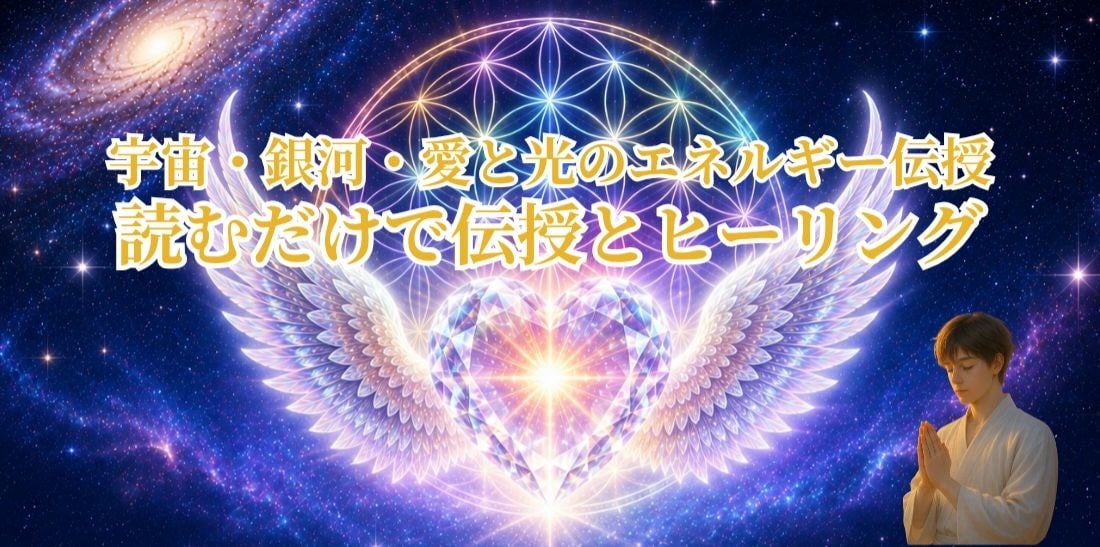 宇宙から降り注ぐ銀河・宇宙・愛と光の伝授をします 御守り付・宇宙、銀河、星を感じ愛と光の波動を広げていきます。 イメージ3