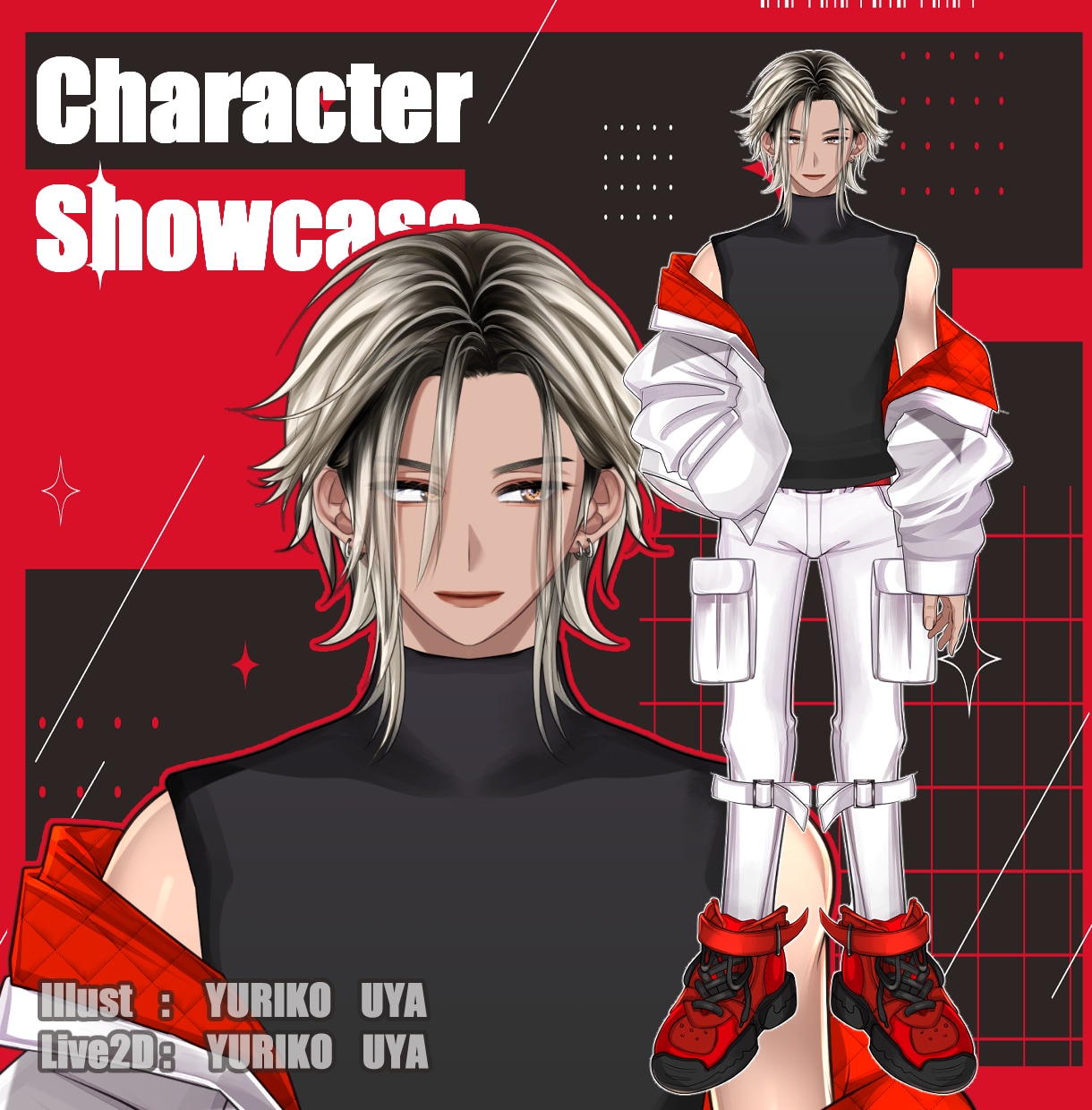 キャラデザからモデリングまで制作いたします 修正箇所無制限/商用利用OK/高可動対応可 イメージ4
