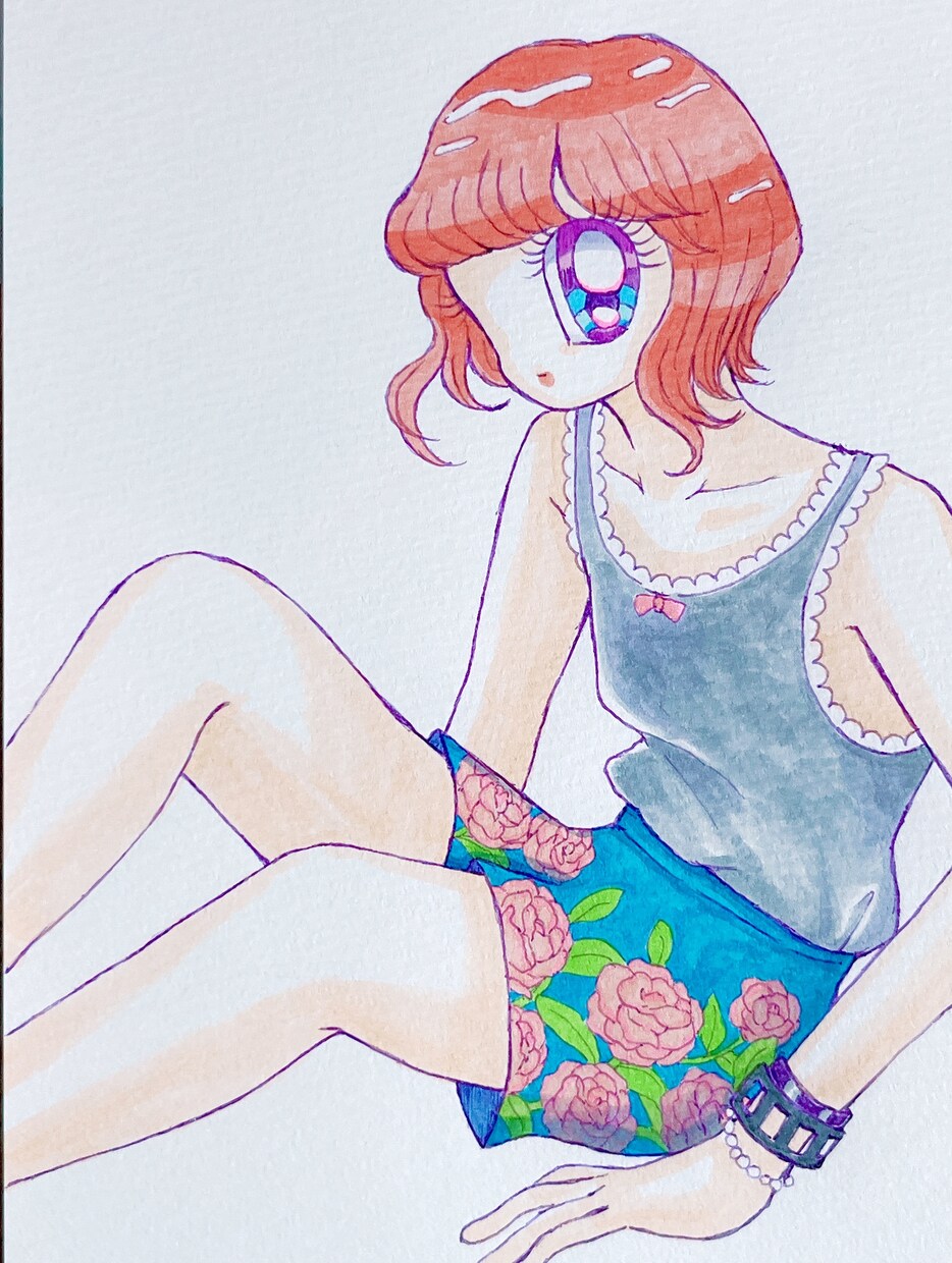 独特で可愛い！個性的な絵柄でかわいくしちゃいます 完全手描き！アナログイラストであなたの魅力を引き出します イメージ7