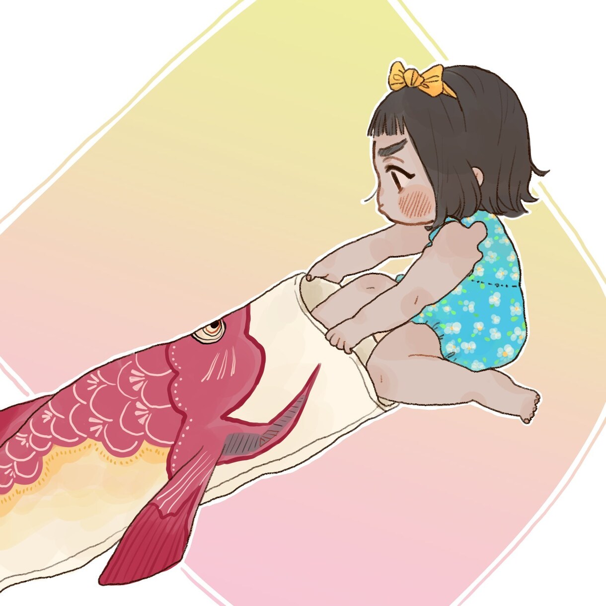 お子さまのカラーイラスト似顔絵かきます お子さまの成長や、イベントの思い出をイラストで残しませんか？ イメージ1