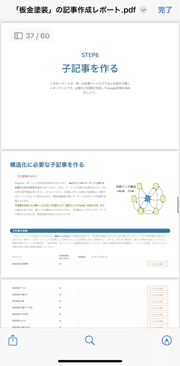 キーワードリサーチと記事構成マニュアルを提供します 最適なキーワードリサーチと記事構成でSEO対策のサポートに イメージ7
