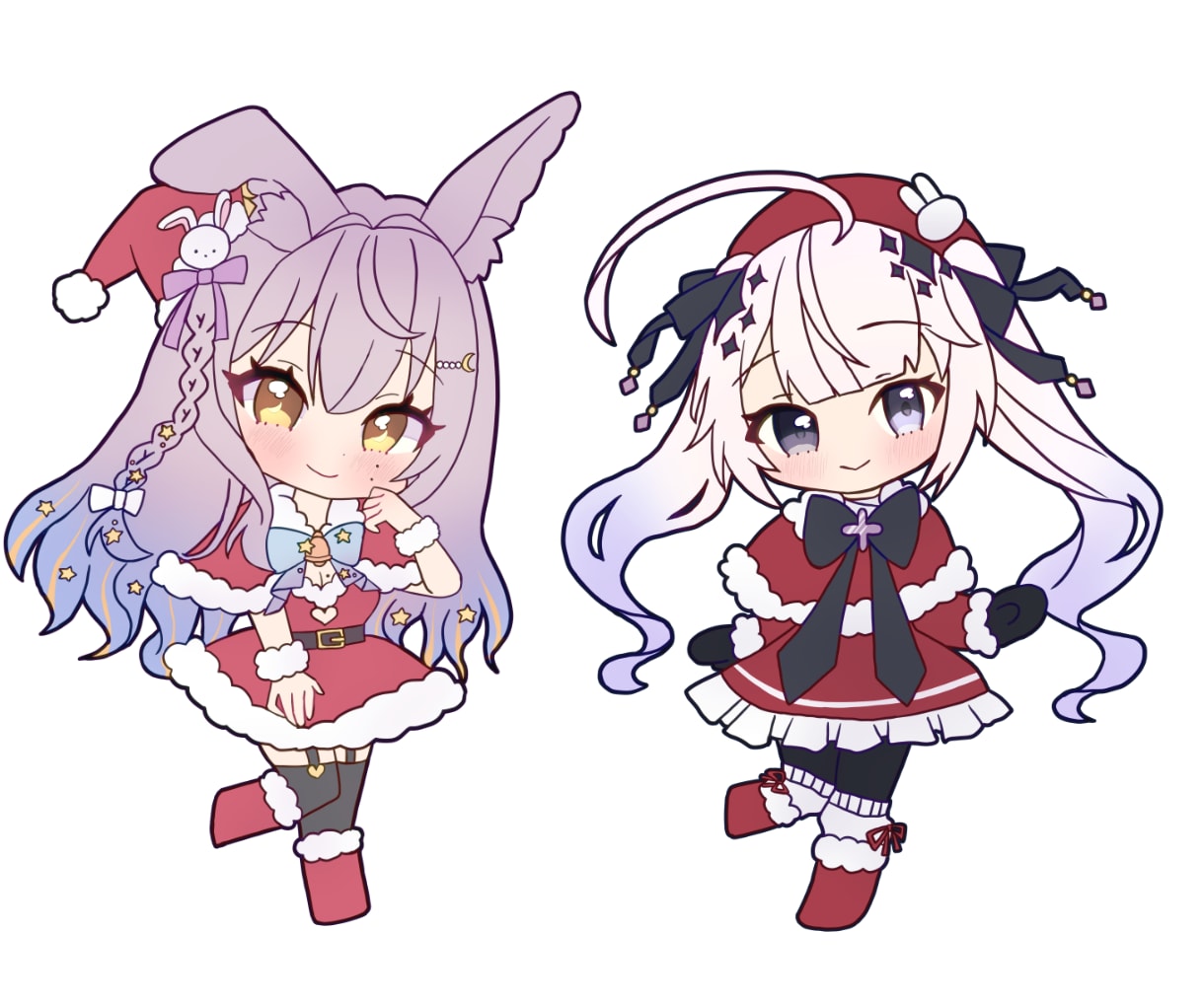 最高にかわいいSDミニキャラ立ち絵お描きします 商用利用料込み5000円～！！とびきり可愛いSDかきます！ イメージ3