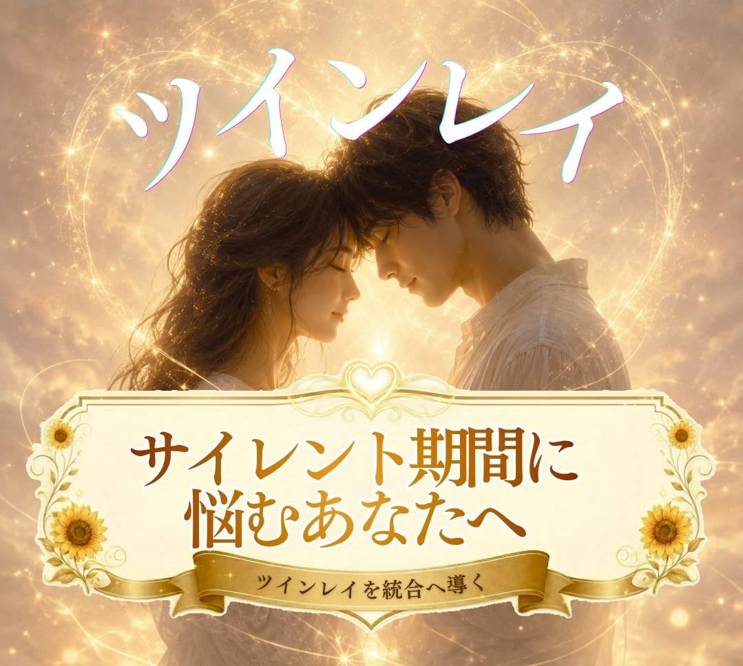 ツインレイのお相手の気持ちと魂の声を届けます 嫌いになったの？サイレント期間で不安を感じるあなたへ イメージ1