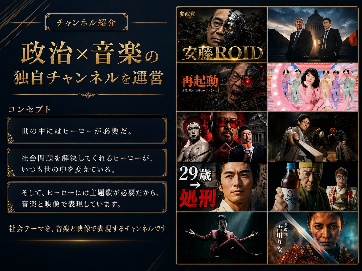 欲しい動画を速攻納品致します AIを活用して企画視点から映像・楽曲制作 イメージ4