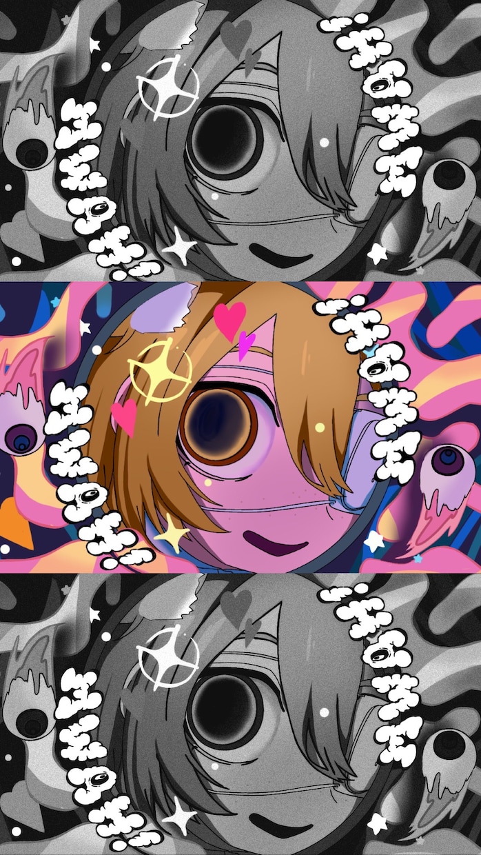 歌ってみた等で使えるサムネを描きます 本家様に寄せたボカロ等のサムネ描きます！ イメージ7