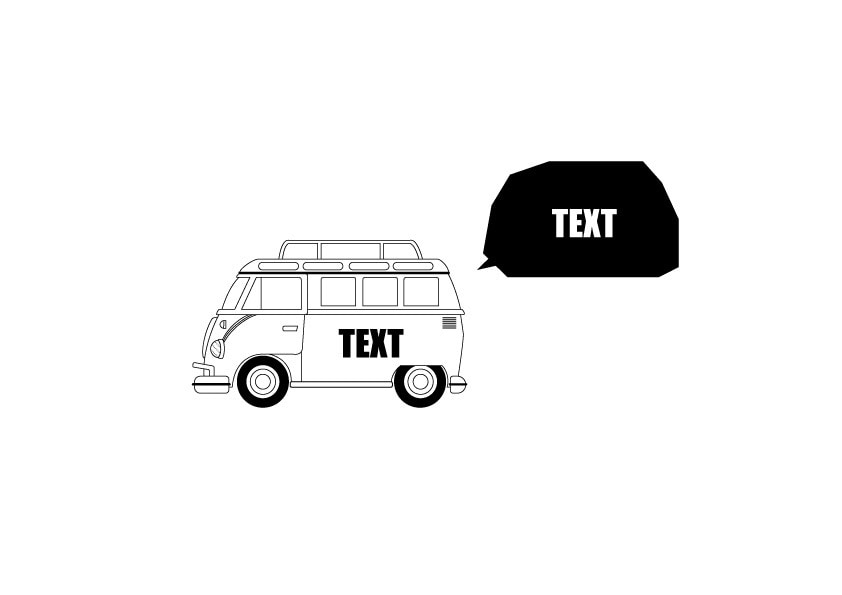 文字入れTシャツ作ります 既存のデザインにお好きなテキストを配置します。 イメージ8
