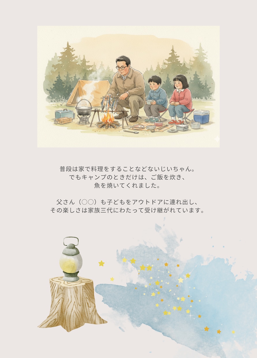 長寿祝い・記念アルバム制作します 大切なご家族の「物語」を、一冊のアルバムに。 イメージ6