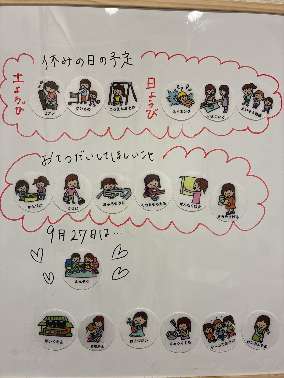 発達障害の療育支援に使える視覚学習に役立てられます 日々の生活をより過ごしやすくするためにオススメです イメージ2