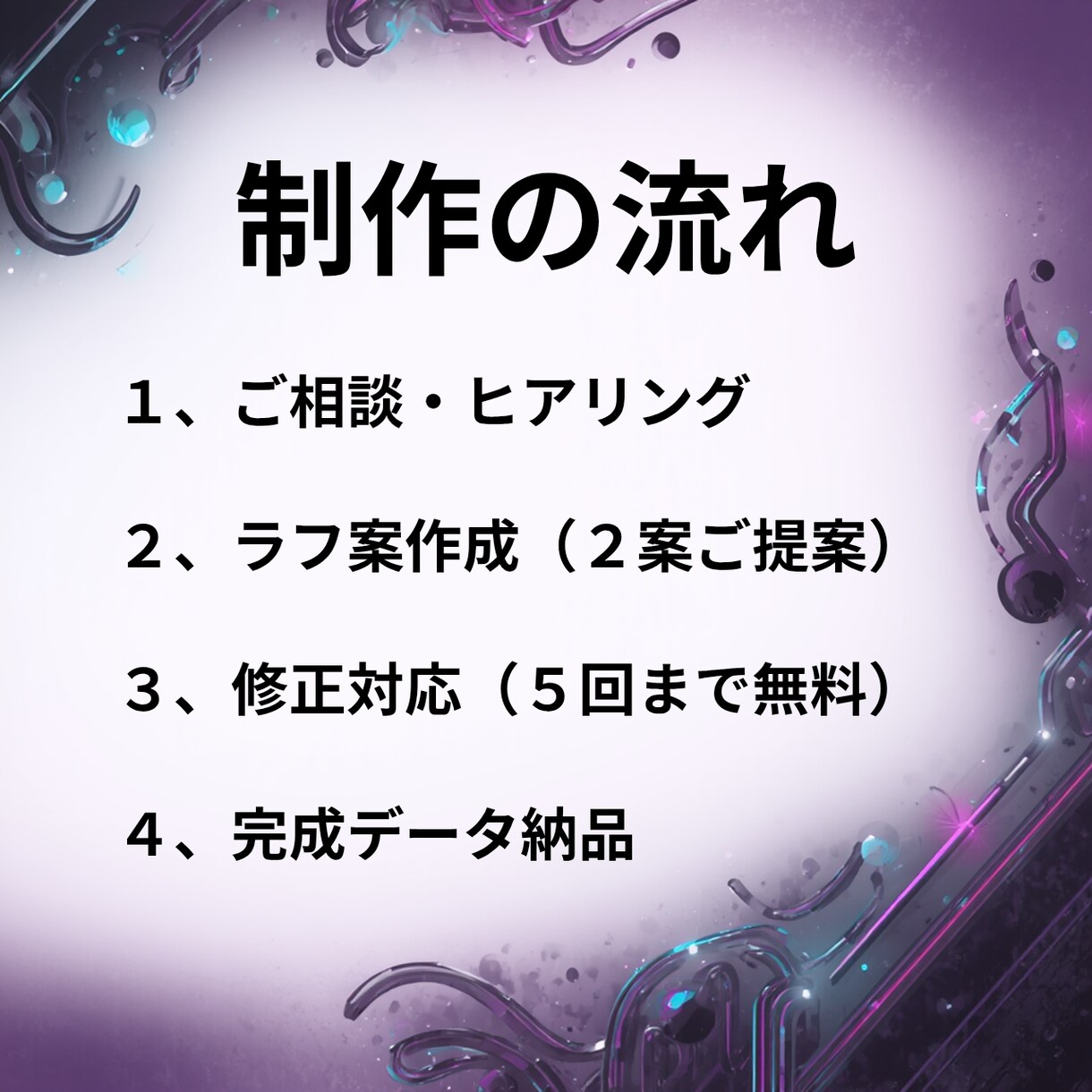 お店に行ってみたくなるチラシつくります あなたの想いを、一枚のデザインにします イメージ3