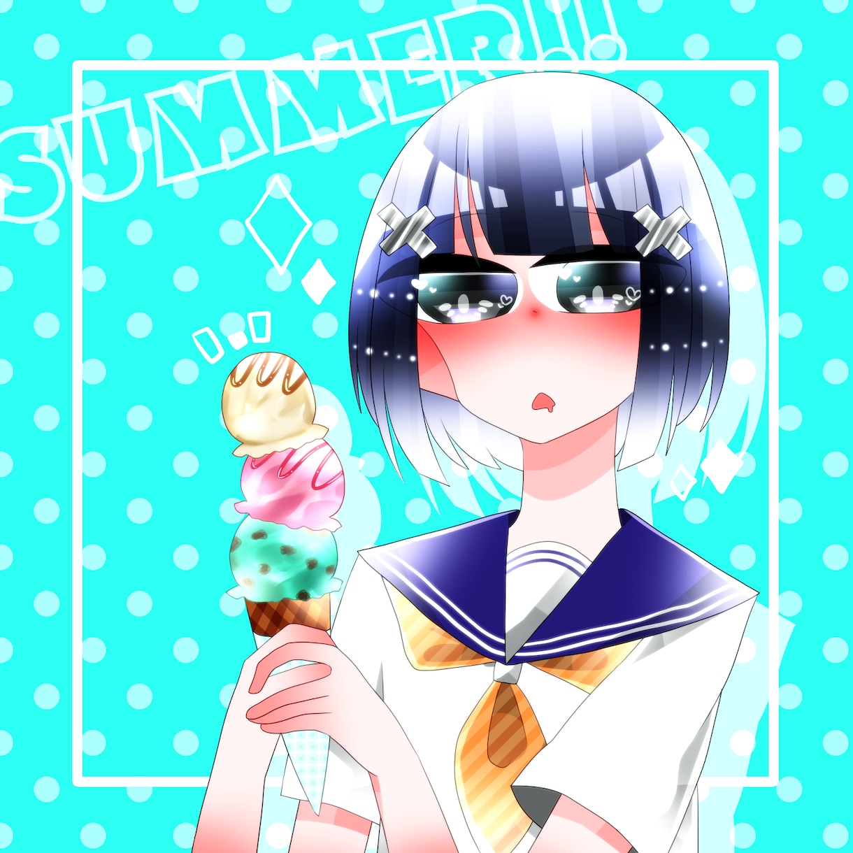 お好みの一枚絵描きます 鮮やかな塗りでキラキラした絵をお届けします！ イメージ8