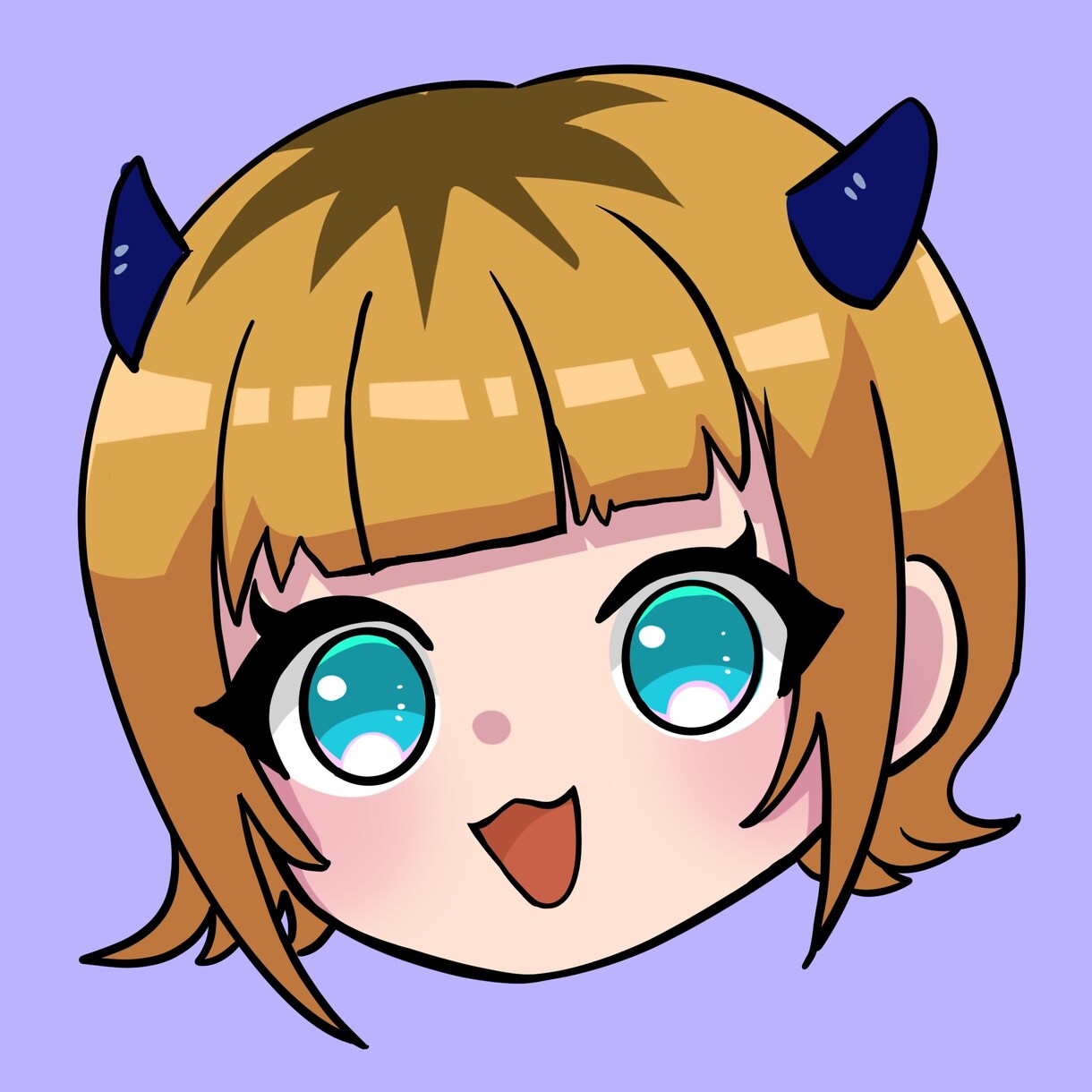 アニメ調で可愛いあなただけのアイコン描きます 格安にてご案内させていただきます イメージ6