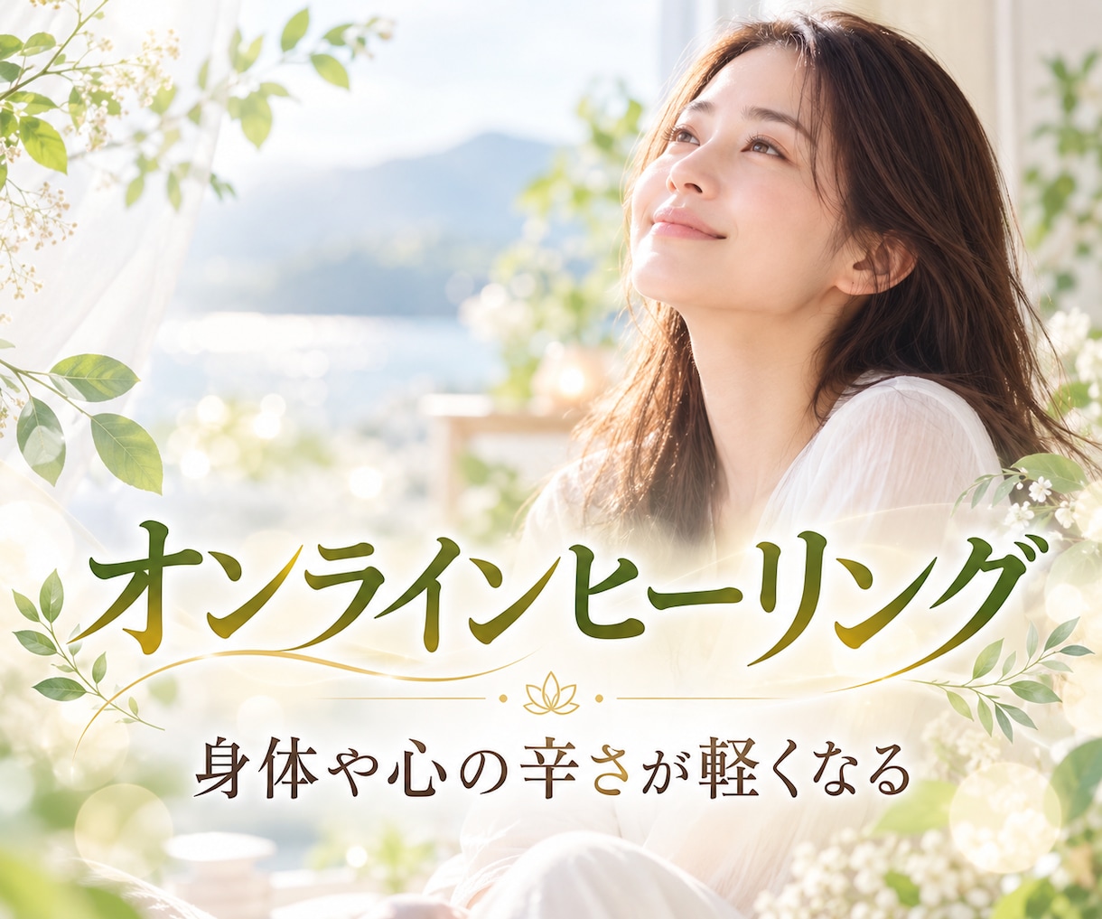 病気や怪我での身体や心の辛さを軽くします あなたはもっと元気になれる！我慢しないで。 イメージ1