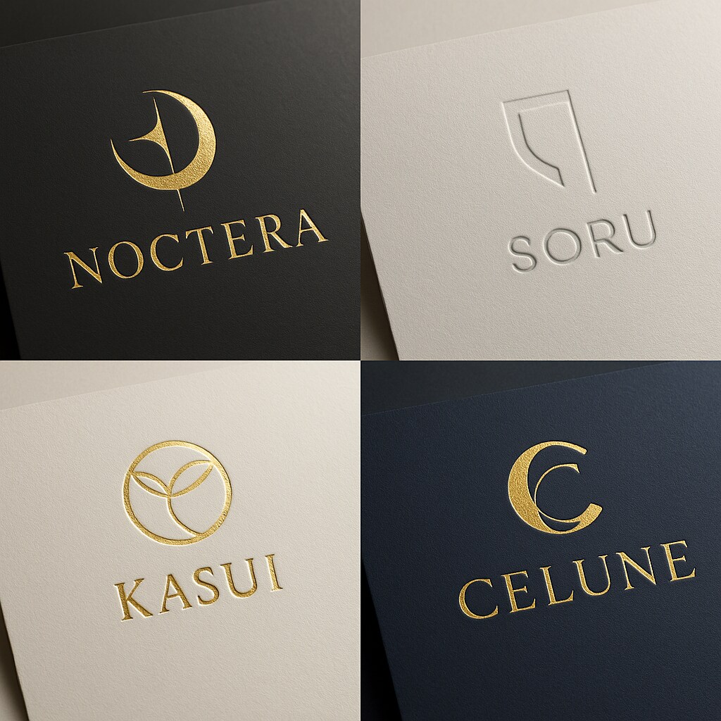 ブランドの価値を高めるロゴを作成します "洗練×高級感"で一流の印象を刻みます イメージ3