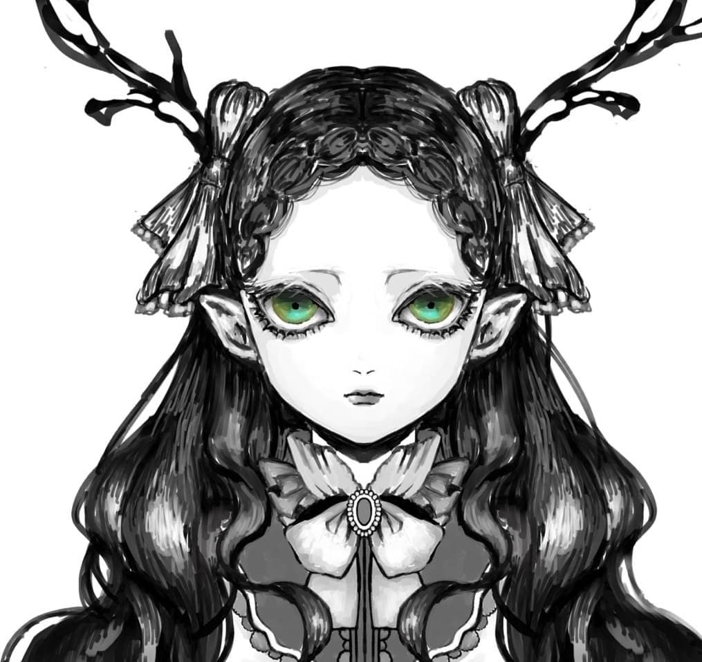 厚塗りのアイコンを描きます 肩上までのオリジナルイラストを描きます。 イメージ1
