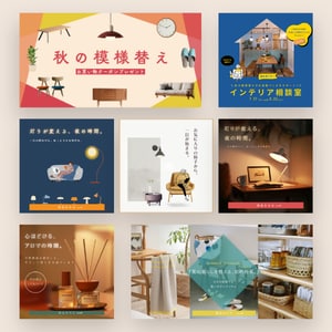 バナー・SNS・広告画像など制作します 目にとまる、伝わるデザインを制作。 イメージ5