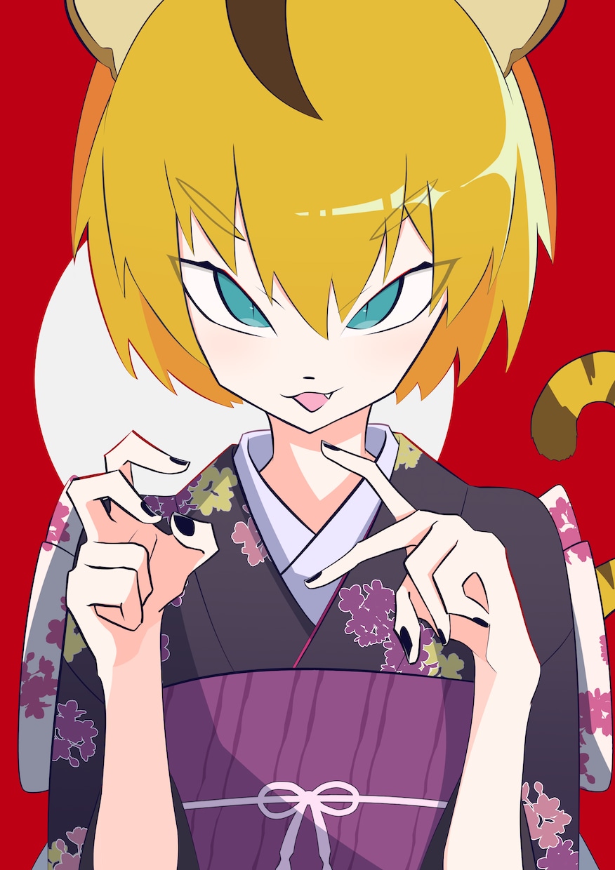 商用可！目を引くかっこいいイラストを制作いたします SNSアイコンや壁紙、サムネ用など幅広く対応できます！ イメージ4