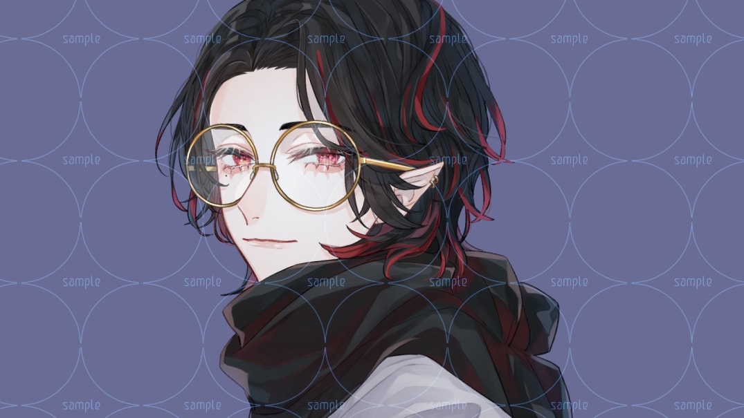 動画用サムネイルやヘッダーイラストを制作いたします 配信や歌ってみた、SNSヘッダーなどにも イメージ7