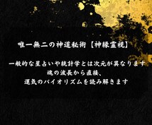 即日鑑定｜あなたの運勢と運気の流れを解き明かします 【5000字越えの本格霊視鑑定】あなたの悩みを根本から紐解く イメージ4