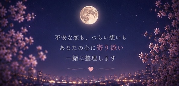 忘れられない恋のお悩みをお聞きします 長い恋の終わりを経験した私が優しく寄り添います イメージ3