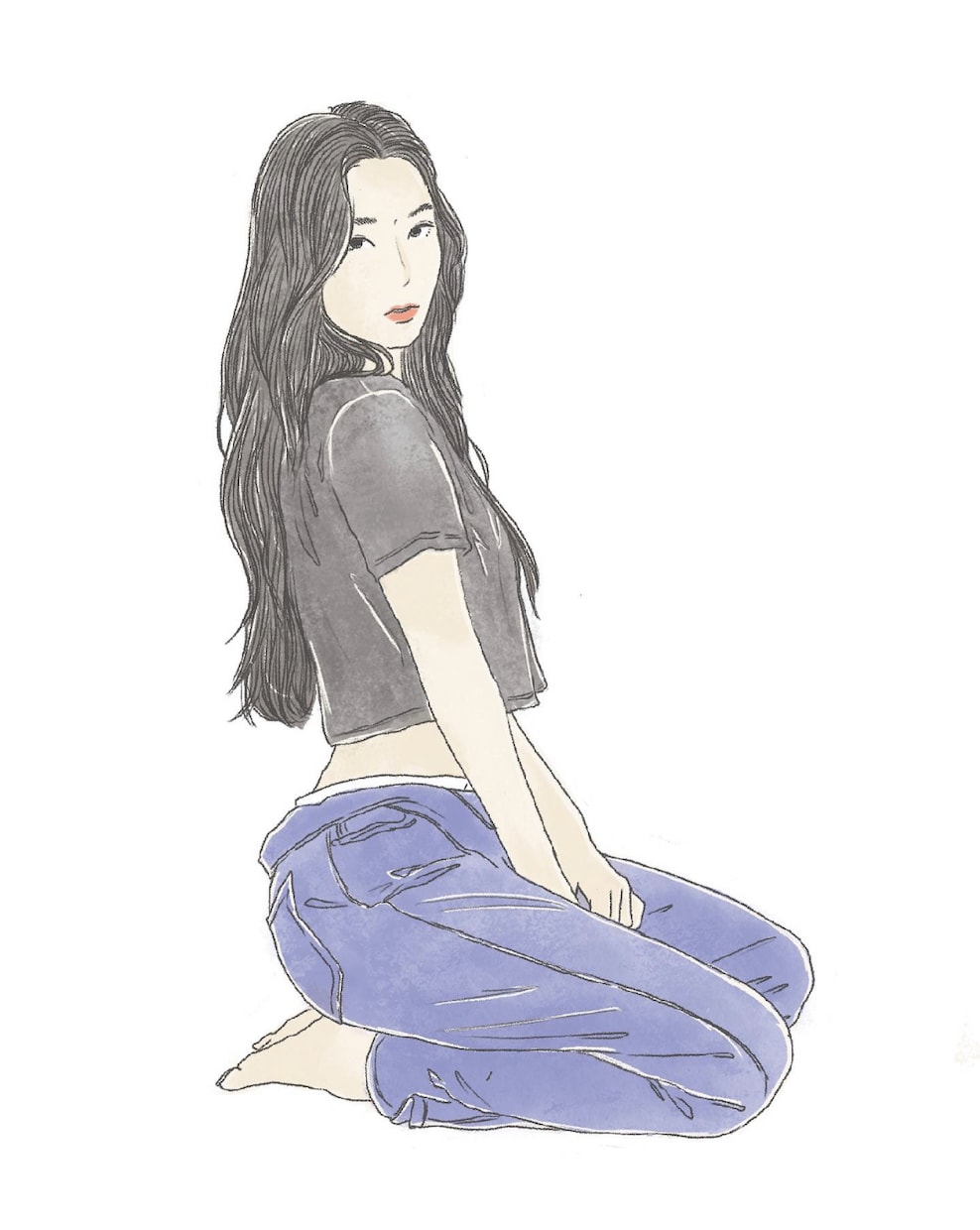 色気を活かしたイラスト、描きます あなたの“好きな人”、描かせてください。 イメージ8