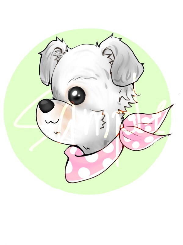 愛犬、愛猫ちゃんの似顔絵お描きします アニメっぽいイラスト記念にいかがですか？ イメージ2