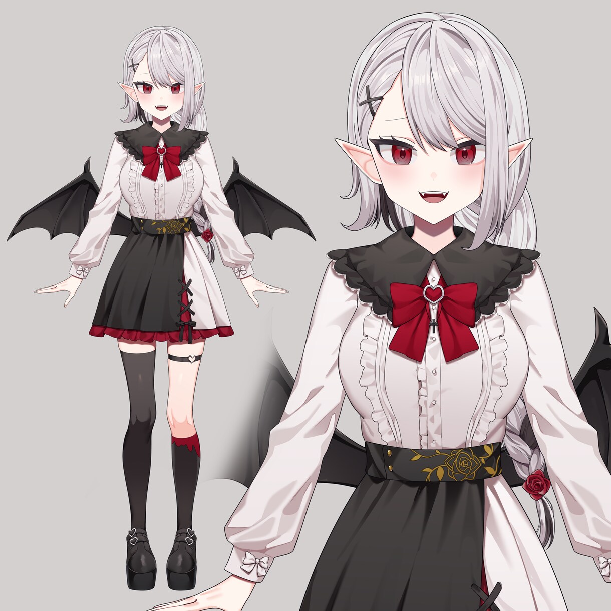 VTuber向けLive2Dモデル制作いたします Vtuberパーツ分けイラスト制作/Live2dモデリング イメージ4
