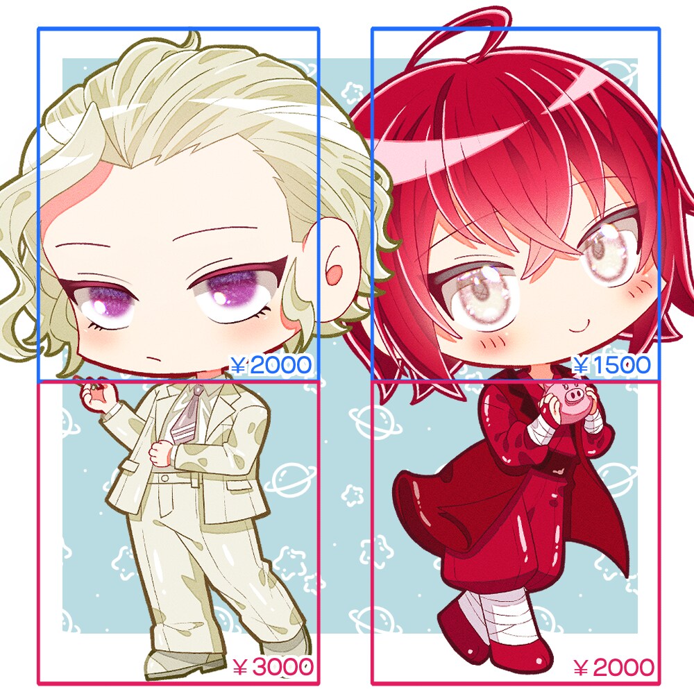 かわいいデフォルメ絵お描きします 最短3日！アイコンやグッズなどに✨ イメージ5
