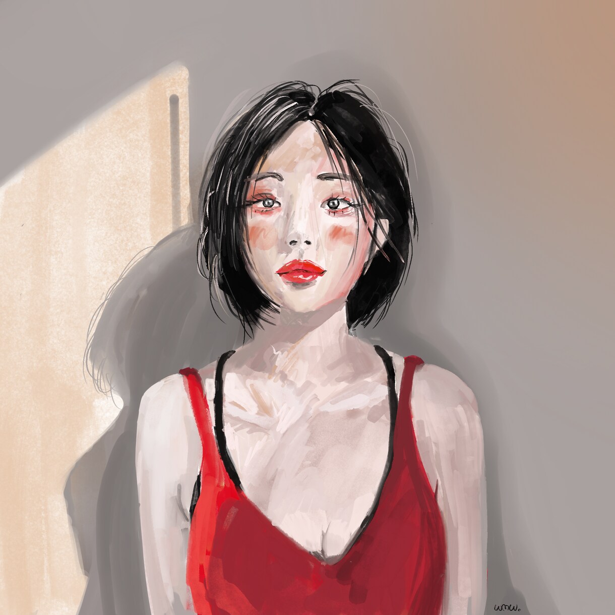 エモい似顔絵描きます ・SNSアイコンやプライベートに♪ イメージ3