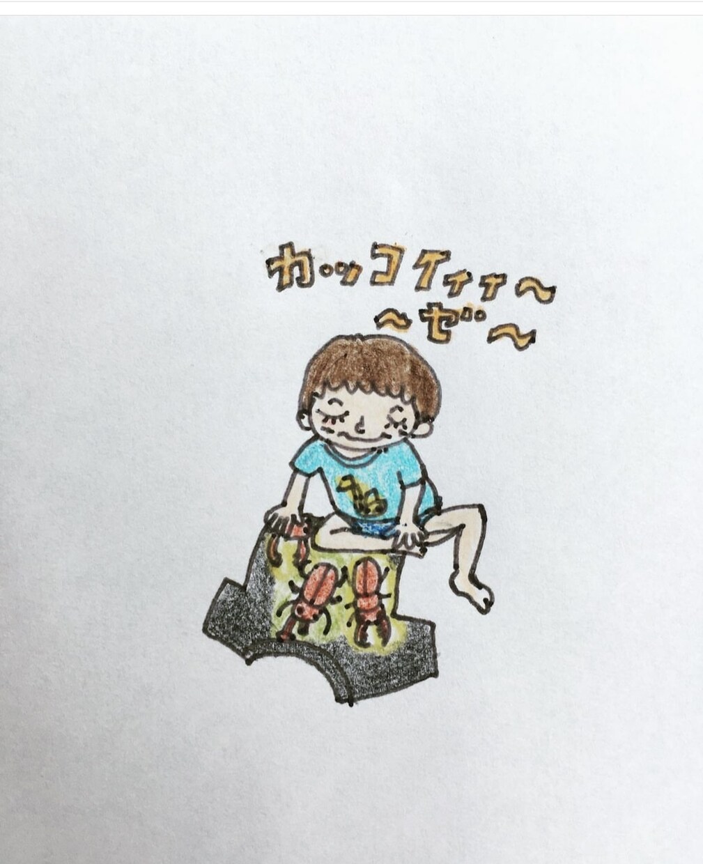 ゆるーく心がほっこりするようなイラスト描きます エネルギー、周波数をあげたい方イラストもって上がりましょう。 イメージ2