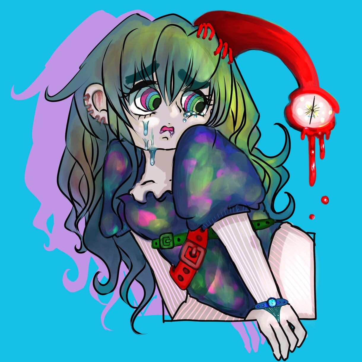 闇つきになる闇アイコン描きます TwitterやInstagram用の裏垢に是非！！ イメージ2