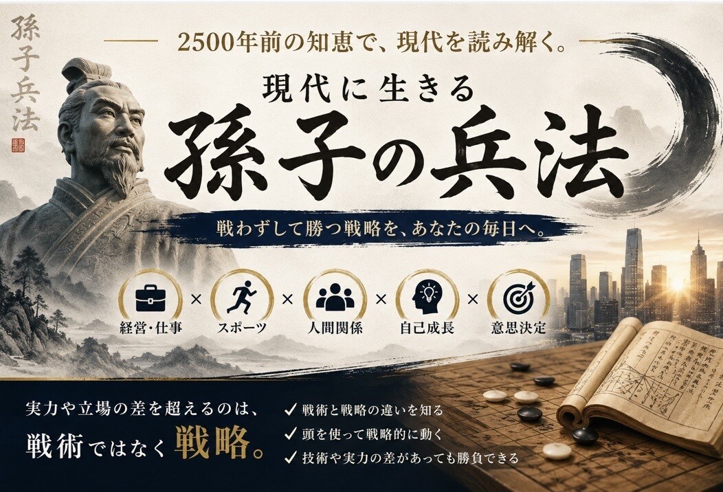 孫子の兵法で勝てる戦略思考を育てます 2500年前の知恵で、現代を勝ち抜く イメージ1