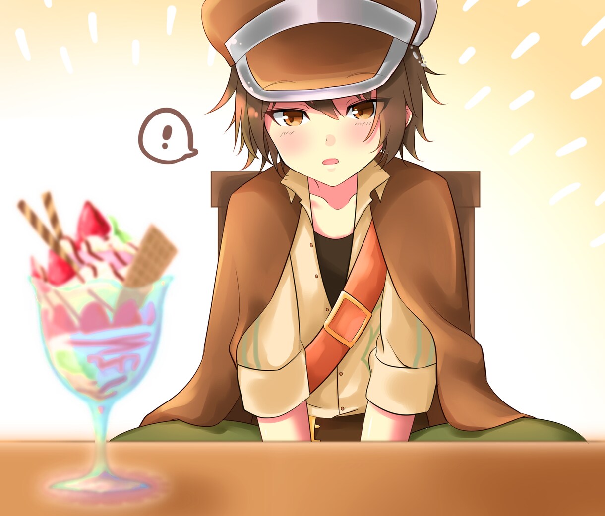 一枚絵作成します ＊可愛い雰囲気のイラストならおまかせ下さい＊ イメージ2