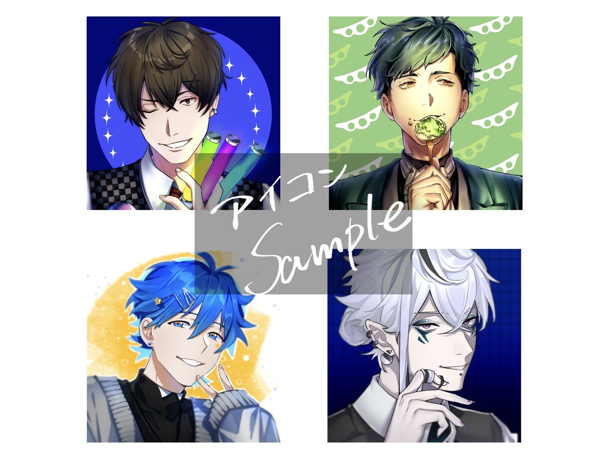 スタイリッシュなLive2Dイラストをお描きします かっこいいキャラクターでVtuberになりたい方に！ イメージ8
