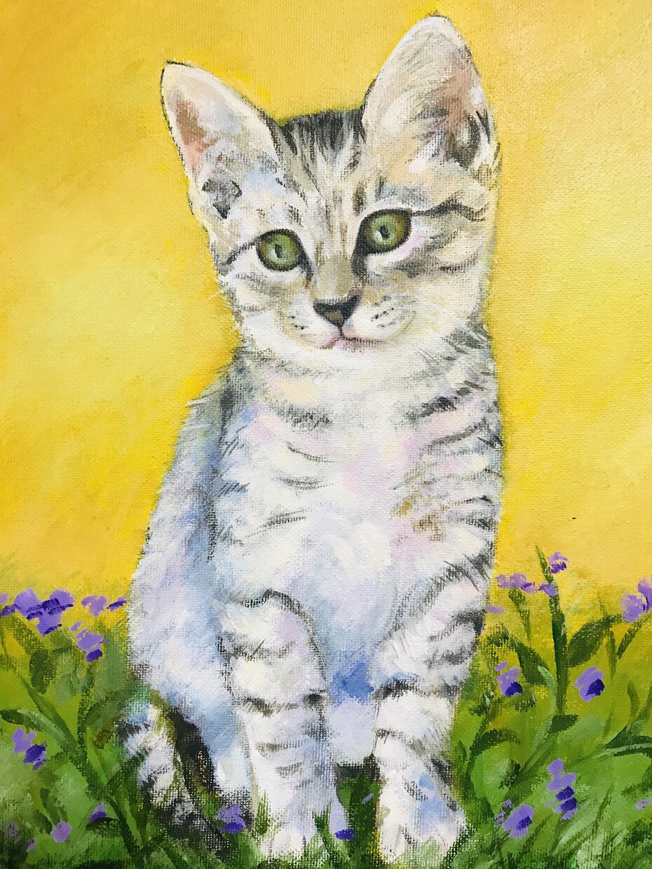 ペットの似顔絵描きます 手描きならではのあたたかさや質感をお届けします。 イメージ3