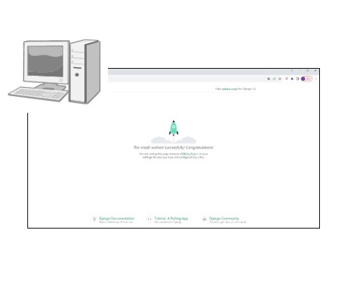 ローカルWebアプリ動作環境構築のお手伝いします Windows+VirtualBox(Linux)となります イメージ1