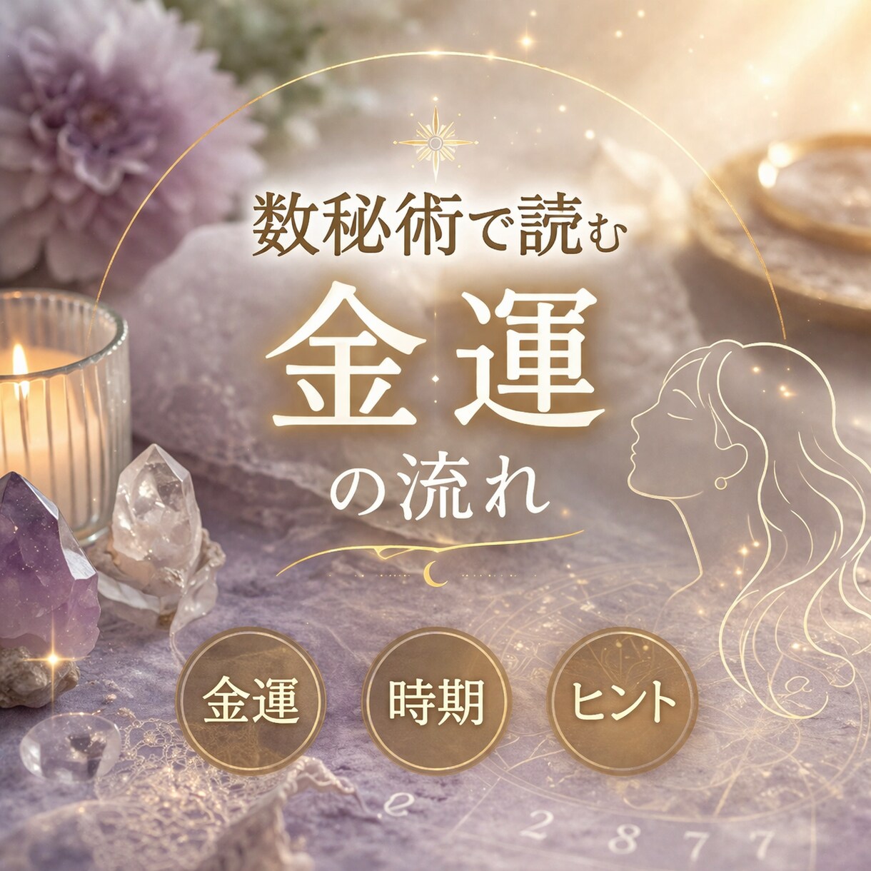 あなたの金運タイプとお金が動く時期を占います あなたの金運タイプとお金の流れを丁寧に読み解きます イメージ1