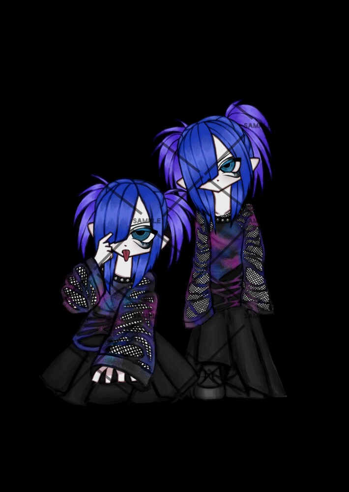 多くは夜職自作キャラなどが多いと思います アイコン、グッズ制作※人物のみ イメージ5