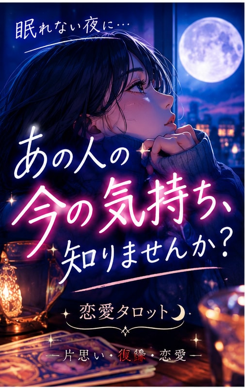 あの人の今の気持ちをタロットで読み解きます 恋のモヤモヤを3枚のカードで丁寧に整理します イメージ1