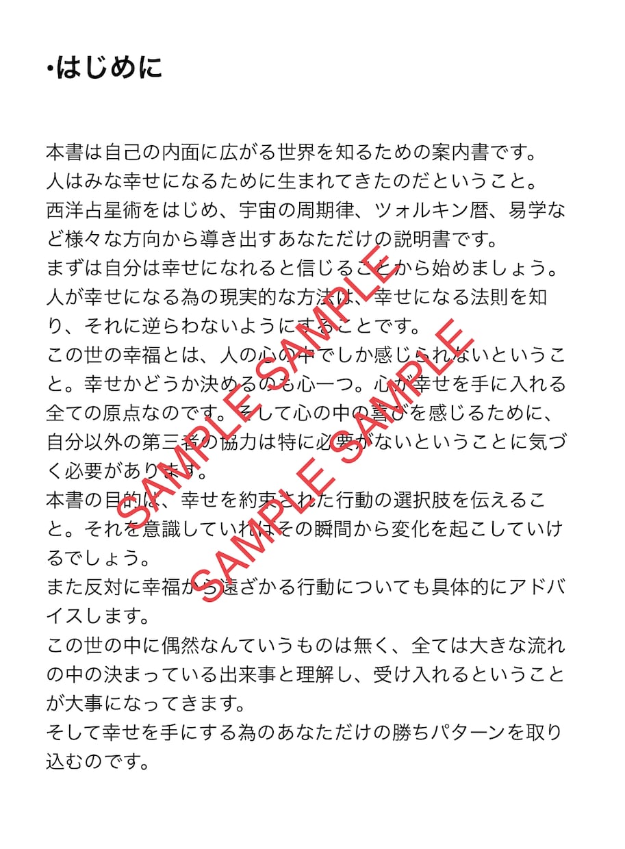 あなたの取扱い説明書を作成します 幸せになるためのあなただけの取扱い説明書を作成します。 イメージ6