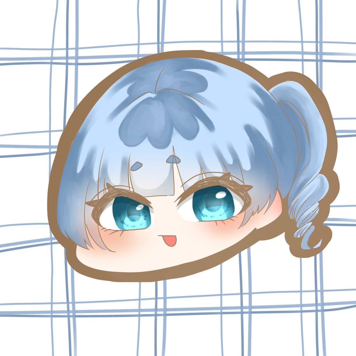 アイコン描きます 可愛い顔のアイコンを描きます！要望はできるだけ教えてください イメージ1