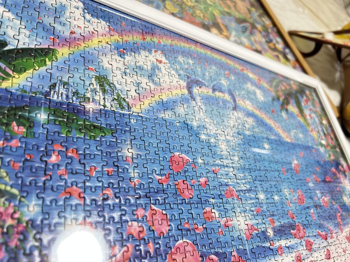 ジグソーパズルなどの組み立て代行します フレームなし◎実績作り期間のためお安く制作いたします！ イメージ2