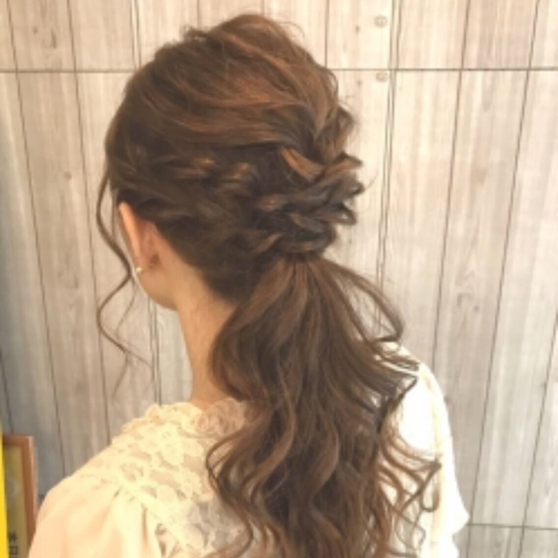 ヘアアレンジセットします 可愛く❤️綺麗に❤️ヘアセットアレンジして銀ぶら♫ イメージ3