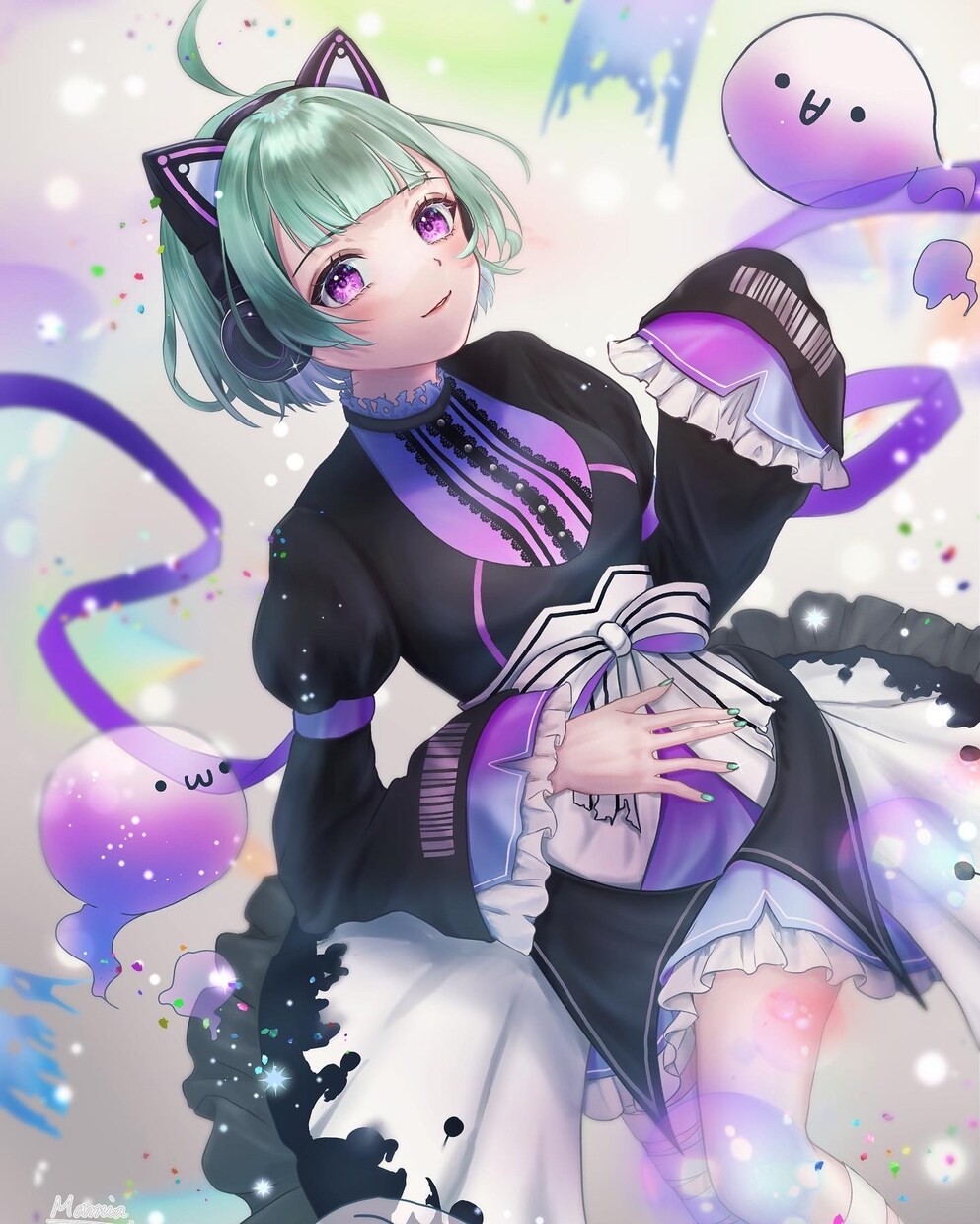 1枚絵や立ち絵、配信イラストなど幅広くお描きします 世界観に寄り添った魅せるイラストに仕上げます イメージ5