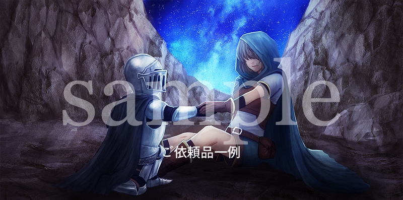 西洋ファンタジー風の甲冑描きます ゲームや小説用、個人観賞用、自キャラ制作などに イメージ2