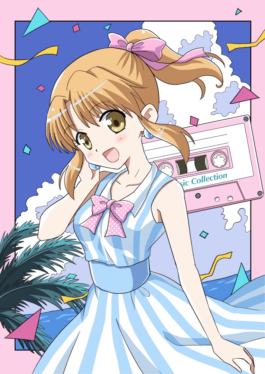 レトロポップ・パステルカラーの可愛い絵を制作します サムネ・MV・ジャケット等にレトロ可愛い一枚絵を制作します イメージ6