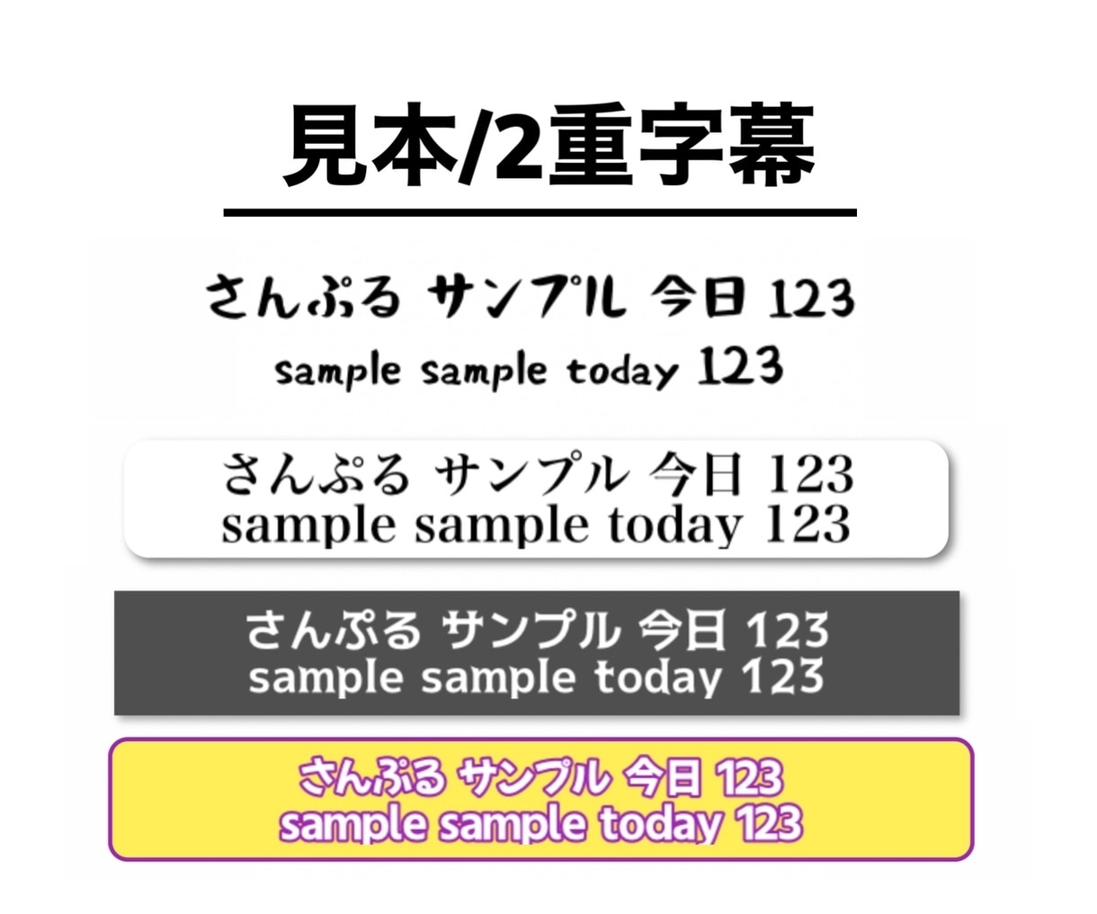 10分以内YouTube/SNS動画に字幕つけます 今だけ/翻訳/2重字幕/無音カット/文字起こし/時間追加対応 イメージ3