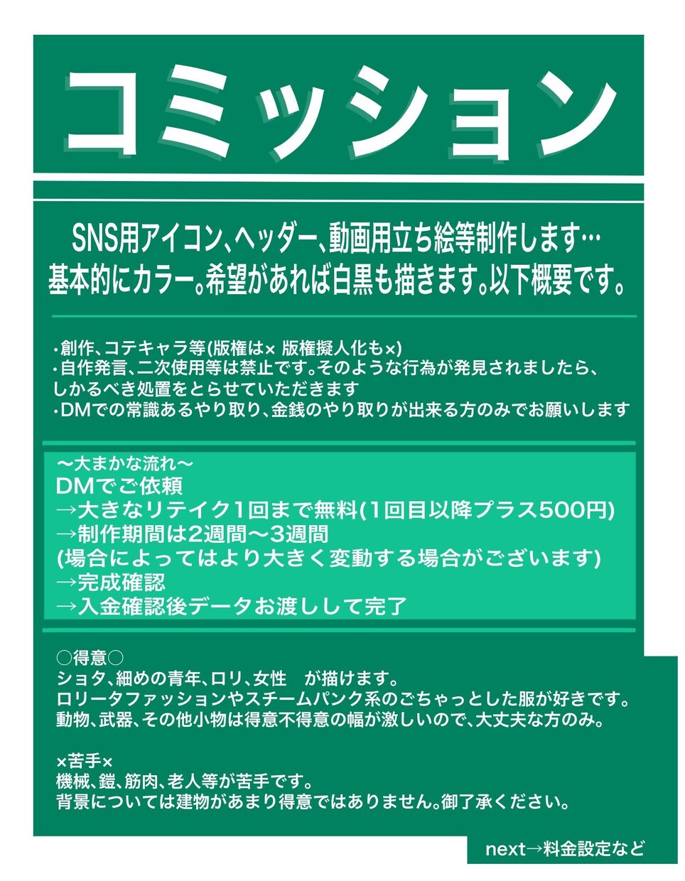 アイコン、立ち絵などいろいろなイラスト描きます 現役イラスト専門学生がご希望のイラストを制作します。 イメージ1