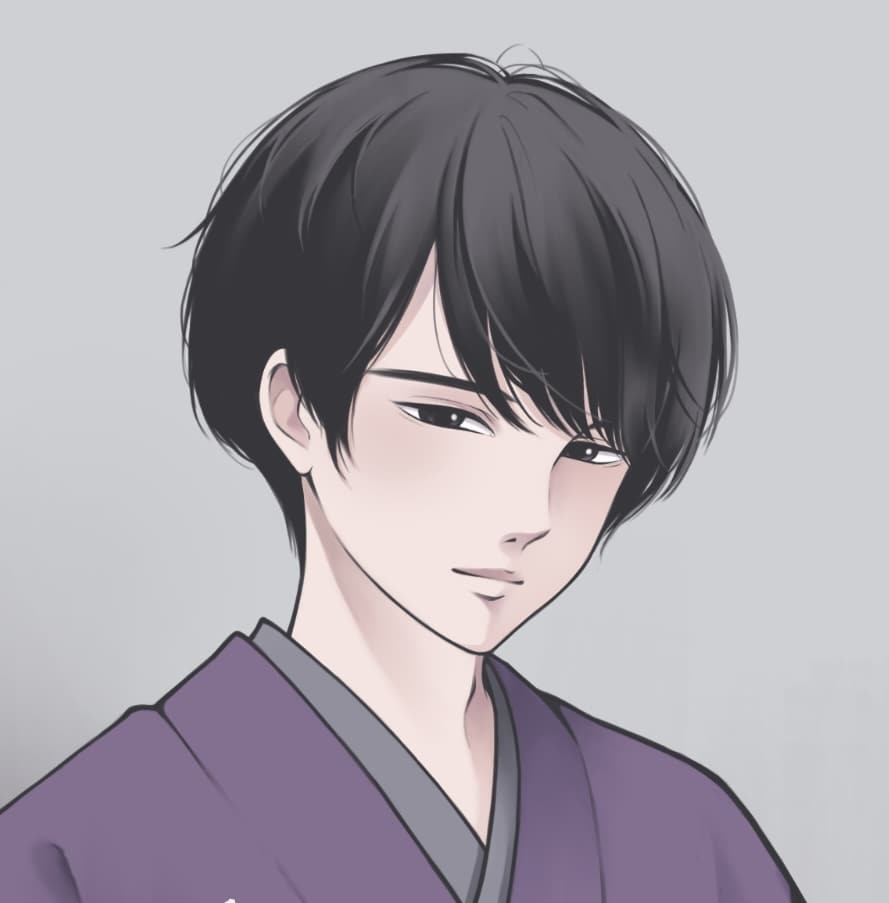 和風・和服専門｜儚げで凛とした人物イラスト描きます 〖商用無料〗SNS・YouTubeアイコンなど多用途OK イメージ10