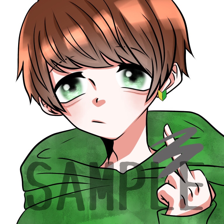 早筆でイラスト描きます SNSアイコン＆ヘッダーが欲しい方にオススメ★ イメージ6